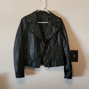 Faux Leather Jacket